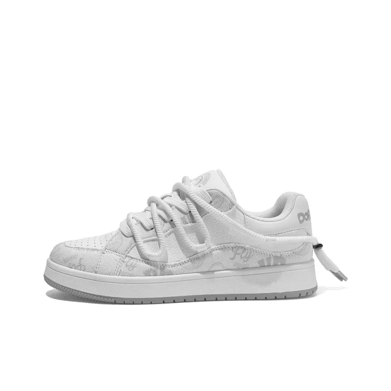 DoraemonA Box Limited Edition Puffy Shoes Low-Top Skateboard Shoes Unisex-26