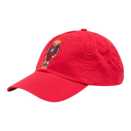 Polo Ralph Lauren Cotton Baseball Caps Men's Red