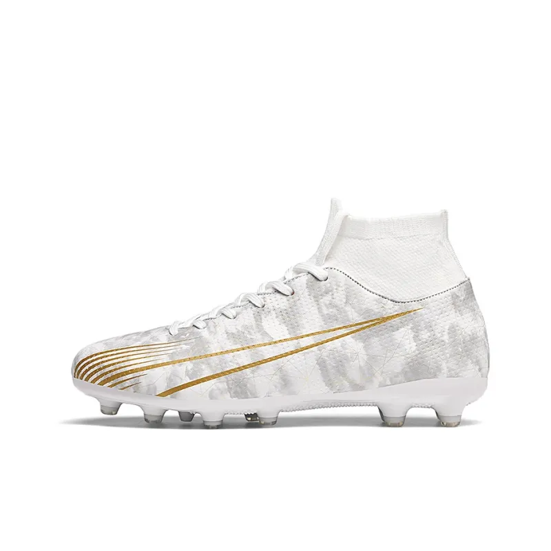 GERTOP Cushioning, Slip Resistant, Abrasion Resistant, Breathable, Balance, Lightweight Soccer Shoes Unisex-7