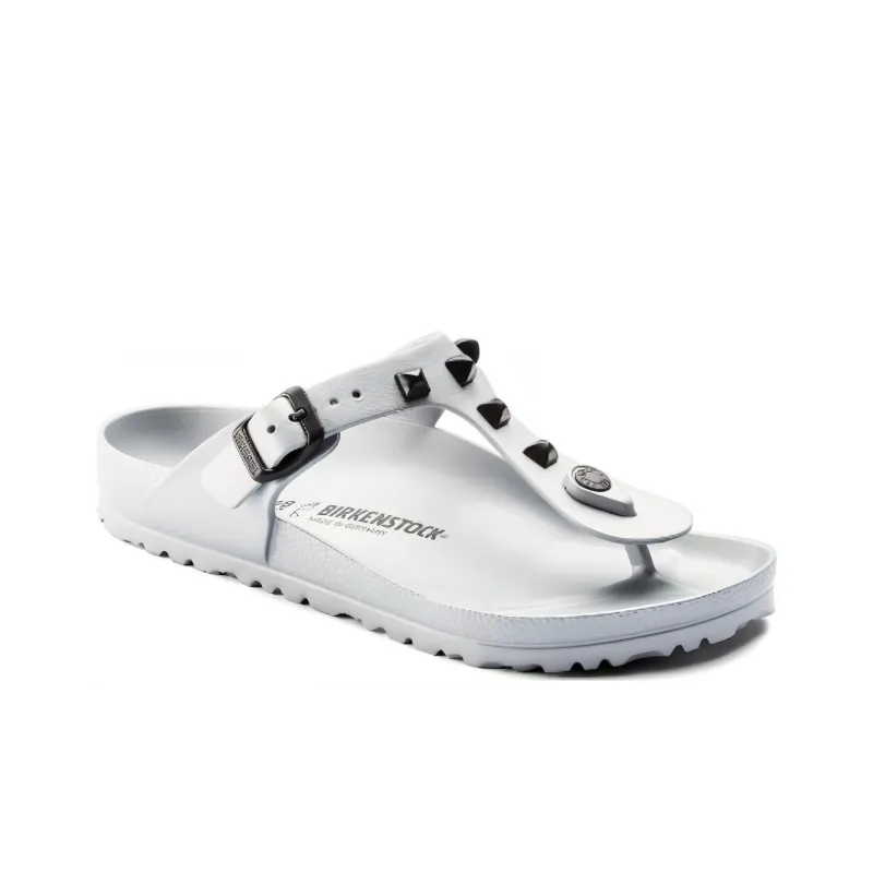 Birkenstock Abrasion Resistant Slip Resistant Flip Flops Women's White-2