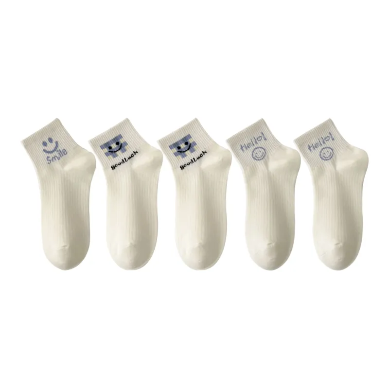 XXLLG Ankle Socks Women's 5 Pack-42
