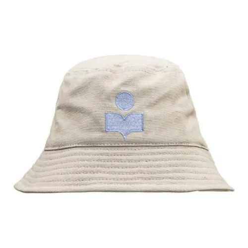 ISABEL MARANT Logo Embroidered Narrow Brim Bucket Hat