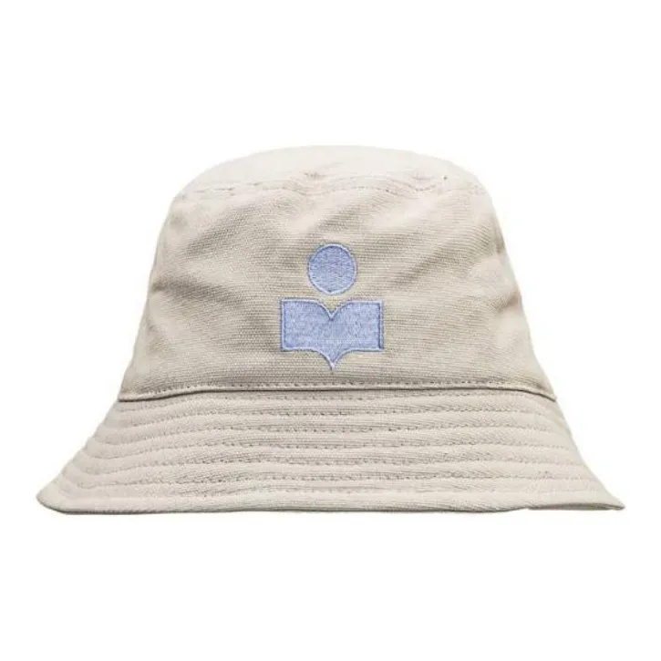 ISABEL MARANT Logo Embroidered Narrow Brim Bucket Hat-0
