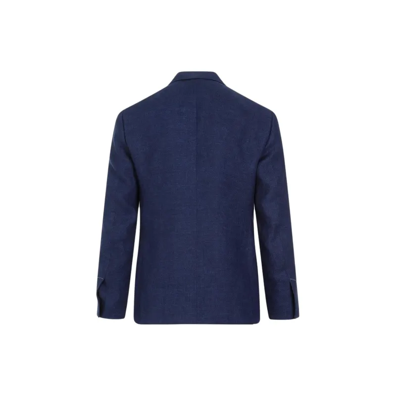 Polo Ralph Lauren Purple Label Single-Breasted Straight Hem Blazer-1