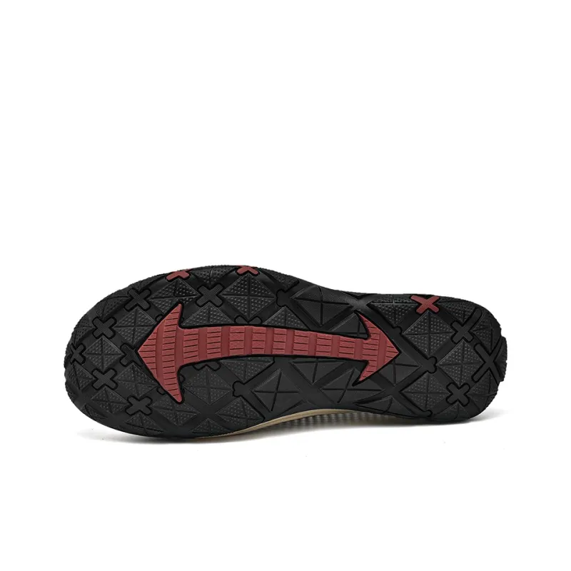 Season Ram Men's Casual Shoes Men Low Top Black/Gray/Green-4
