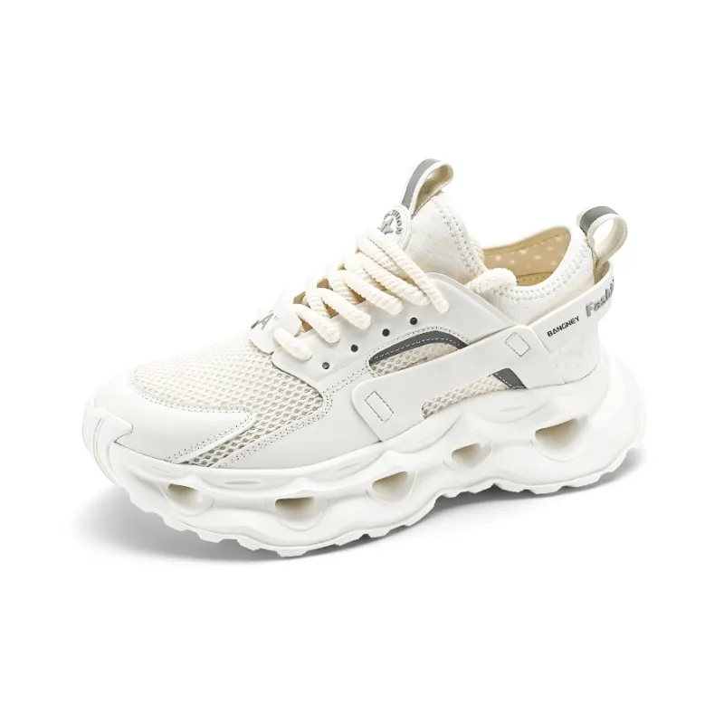 BANGNEY Anti-Slip Wear-Resistant Breathable Lightweight Height Increasing Low-Top Chunky Sneakers Men's-9