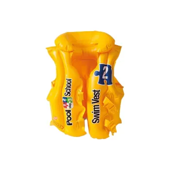 INTEX 58660 Men's Life Jacket Inflatable Tank Top Baby Swim Vest Swimsuit Swim Tank Top
