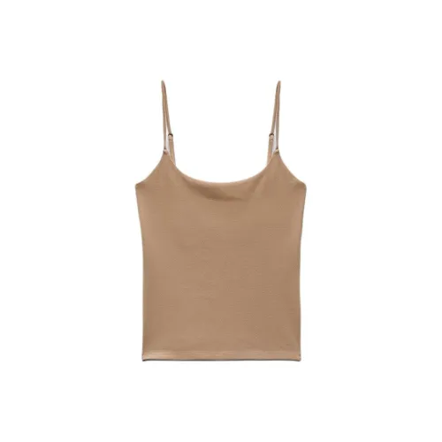 ZARA Camisoles Women's Light Pink