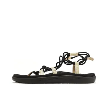 Teva Voya Infinity Metallic Beach Sandals Women's Black