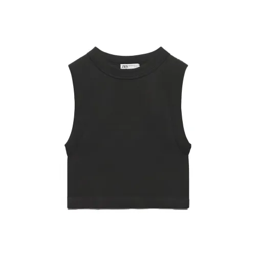 ZARA T-Shirts Women's Black