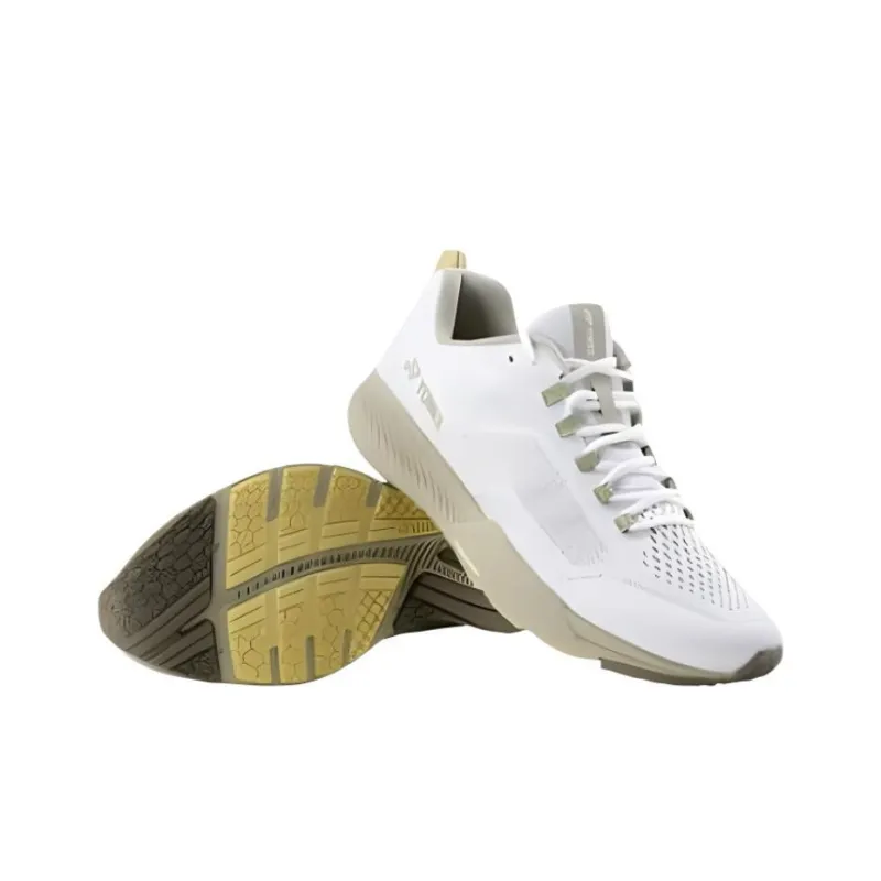 YONEX Anti Slip Wear Resistant Low Top Running Shoes Men's White Green-3