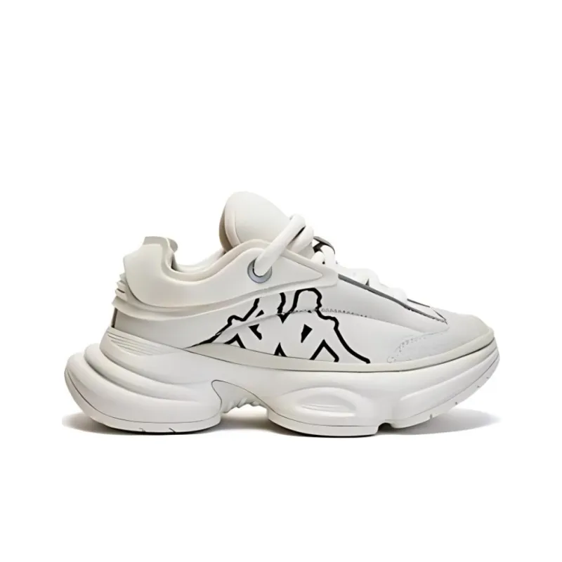 Kappa Cushioning Wear Resistant Low Top Casual Shoes Women's Gray-1