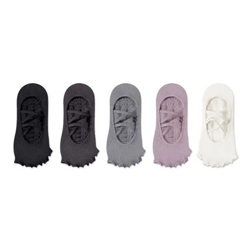 MIIOW No-Show Socks Women's 5 Pack