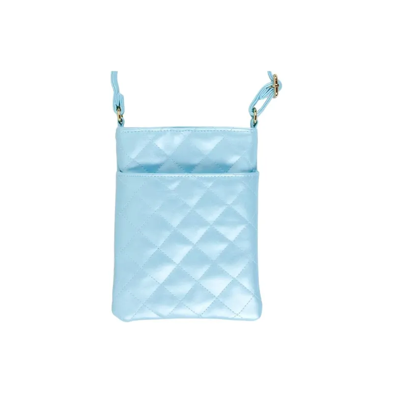 Sanrio PU Bonded Polyester Crossbody Bag Shoulder Bag Women's Blue-1