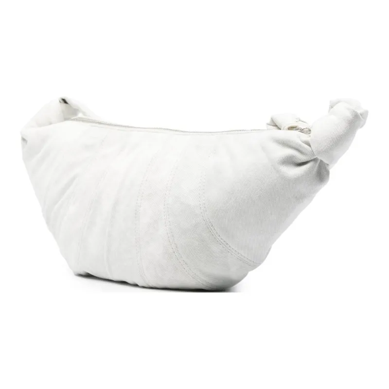 Lemaire Croissant Series Cotton Handbag Shoulder Bag Women's White-2