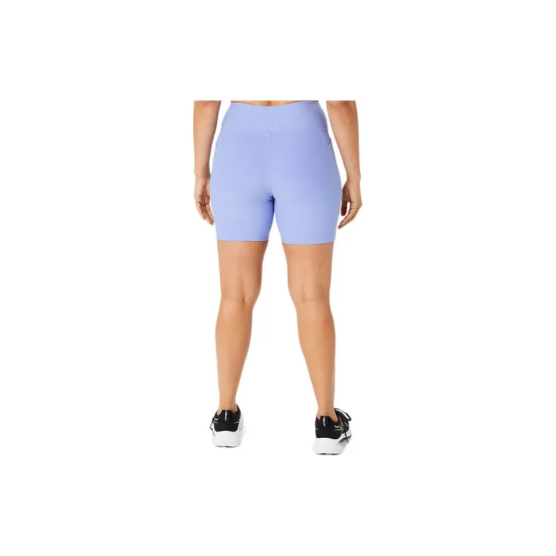 Asics Rib Bike Short Casual Shorts Women's Purple-1