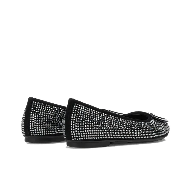 HOGAN H661 Casual Single Shoes Women's Black-3