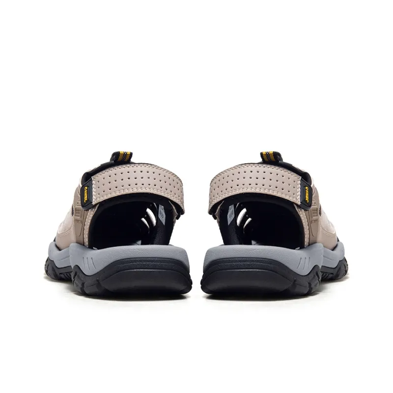 CAMEL River Trekking Shoes Men Black/Sand/Light Green-8