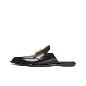 BALMAIN Logo plaque Pointed toe Mules