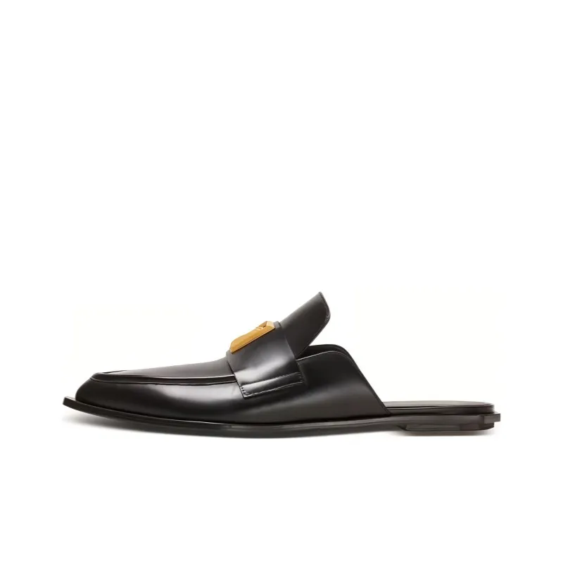 BALMAIN Logo plaque Pointed toe Mules-0
