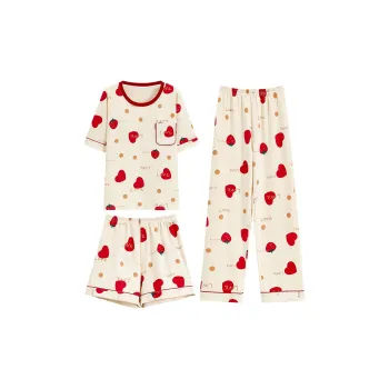 Mulong Family Pajama Set Women's Apricot