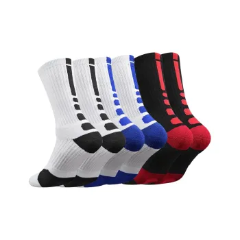Ledomoda Basketball Socks Unisex 6 Pack