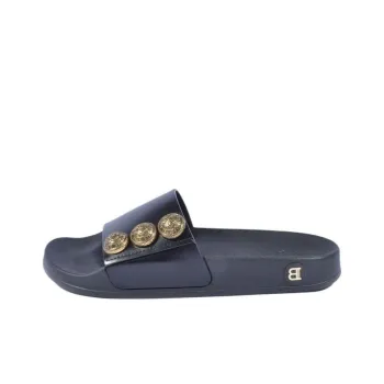 BALMAIN Slide Slippers 2cm Women's Blue