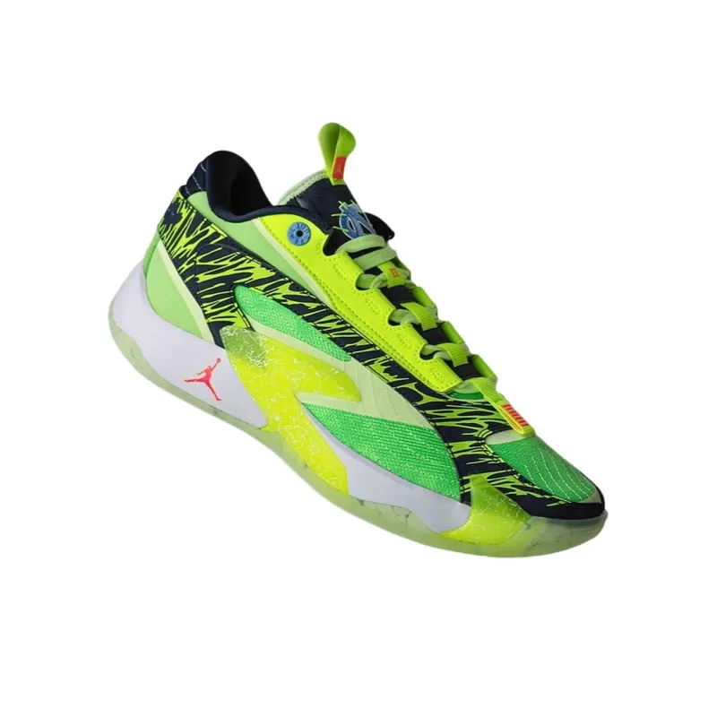 Jordan Luka 2 'Origin Story' PE Durable Breathable Low-Top Basketball Shoes Men's Green Black-1