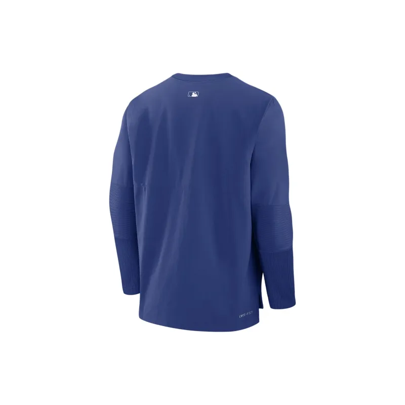 Nike Chicago Cubs Authentic Collection Player Jackets Coats Men's Blue-1