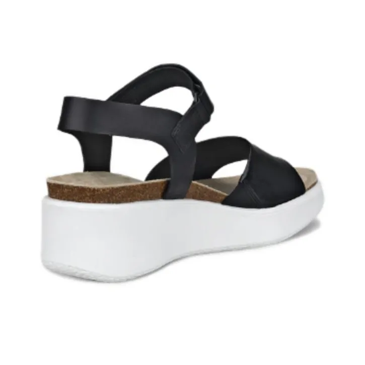 Ecco One Strap Sandals Women's Black-2