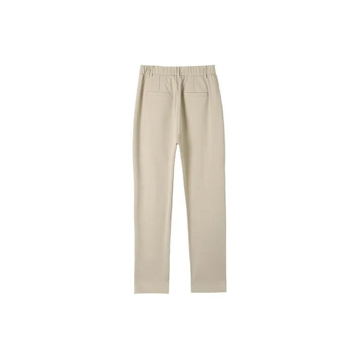 HIPPIEMISS Casual Pants Women's Beige Apricot-1