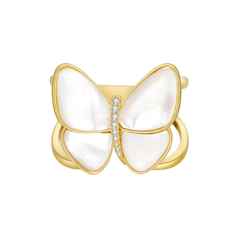 JAY White Shell Brooches Women's-0
