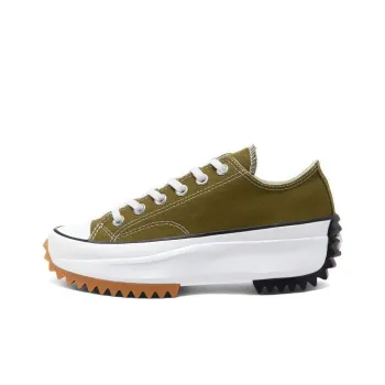 Converse Run Star Hike Ox Dark Moss White Gum