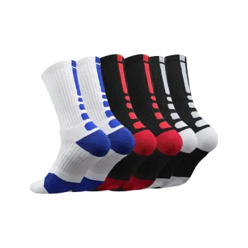 Ledomoda Basketball Socks Unisex 6 Pack