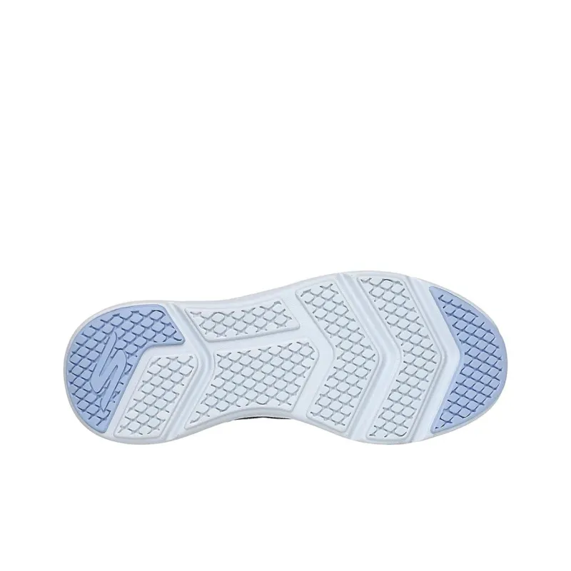 Skechers Cushioned Slip Resistant Abrasion Resistant Low Top Running Shoes Women's Blue-5