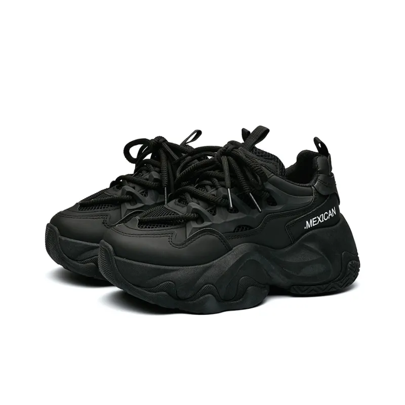 MEXICAN Anti Slip Wear Resistant Low Top Chunky Sneakers Women's-7