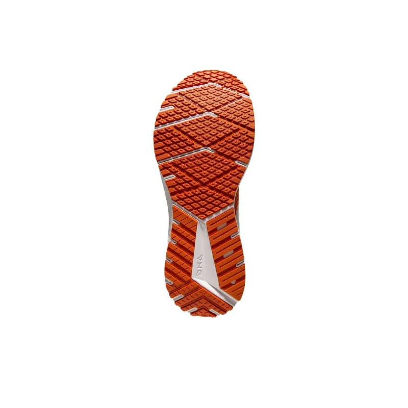 Brooks Revel 6 Cushioning Wear-Resistant Low-Top Running Shoes Men's Orange-5