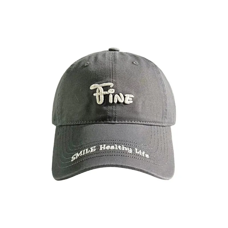 PISHUSHU Cotton Polyester Blend Baseball Caps Women's-1