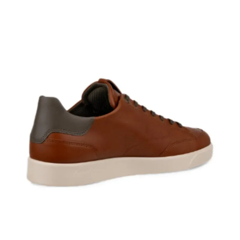 Ecco Low-Top Skateboard Shoes Men's Red-2