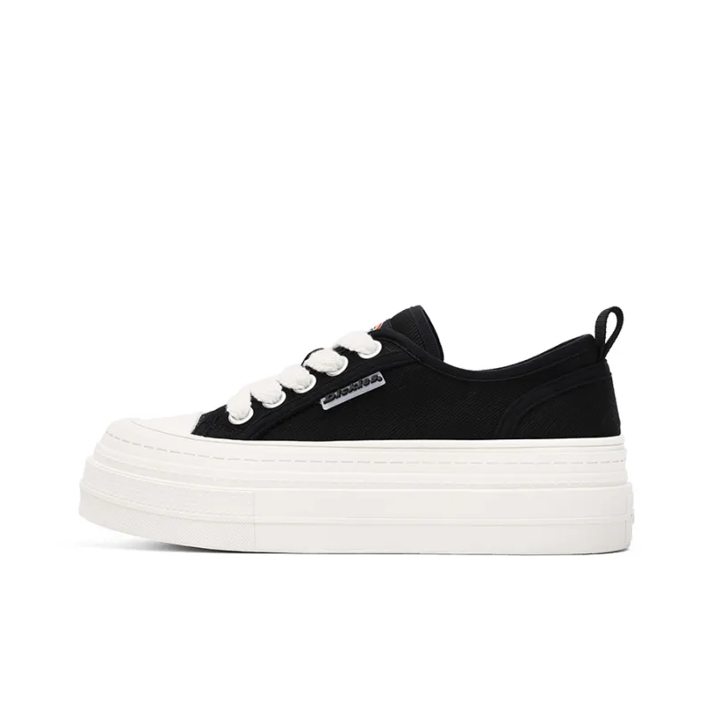 Dickies Low-Top Canvas Shoes Women's Beige-0
