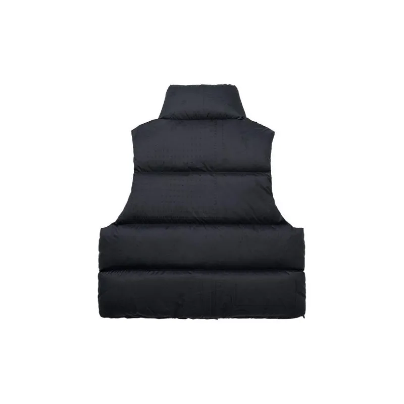 XVESSEL Vests Unisex Black Down Vests Y24X702B-1