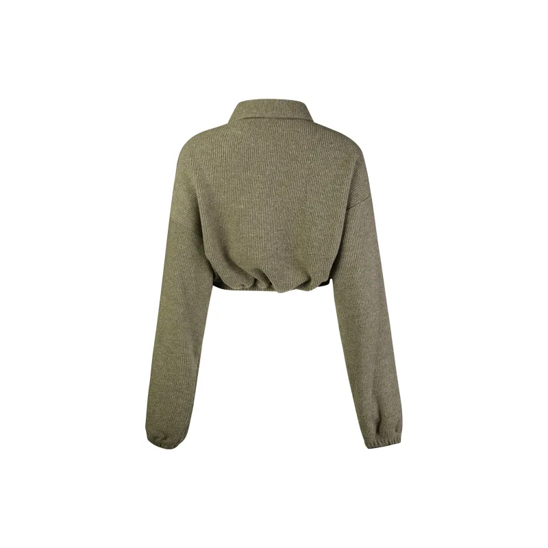 Guuka Hero Sweatshirt Women's Mustard Green-1