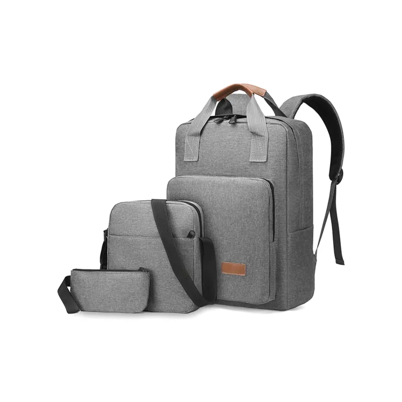 Venerable Brahma Oxford Backpack Regular Men's Black/Gray-3