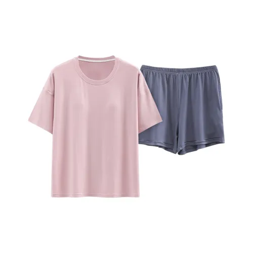 The Story Of The Flower Season Pajama Set Women's Pink