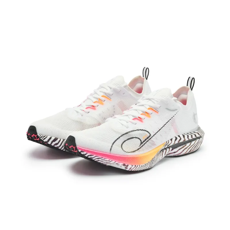 QIAODAN Feiteng PRO Running Shoes Men Low Top Jordan White/Black-2