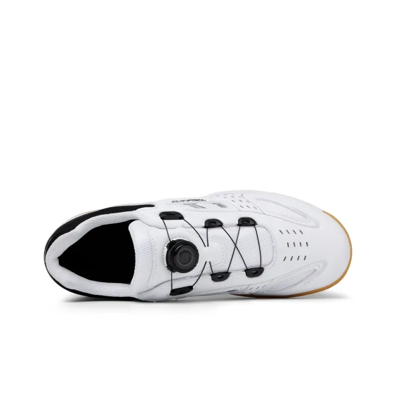 TABOLU Cushioned Slip-Resistant Lightweight Low-Top Badminton Shoes Unisex-3