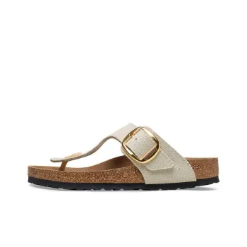 Birkenstock Flip Flops Women's Eggshell White Narrow Fit