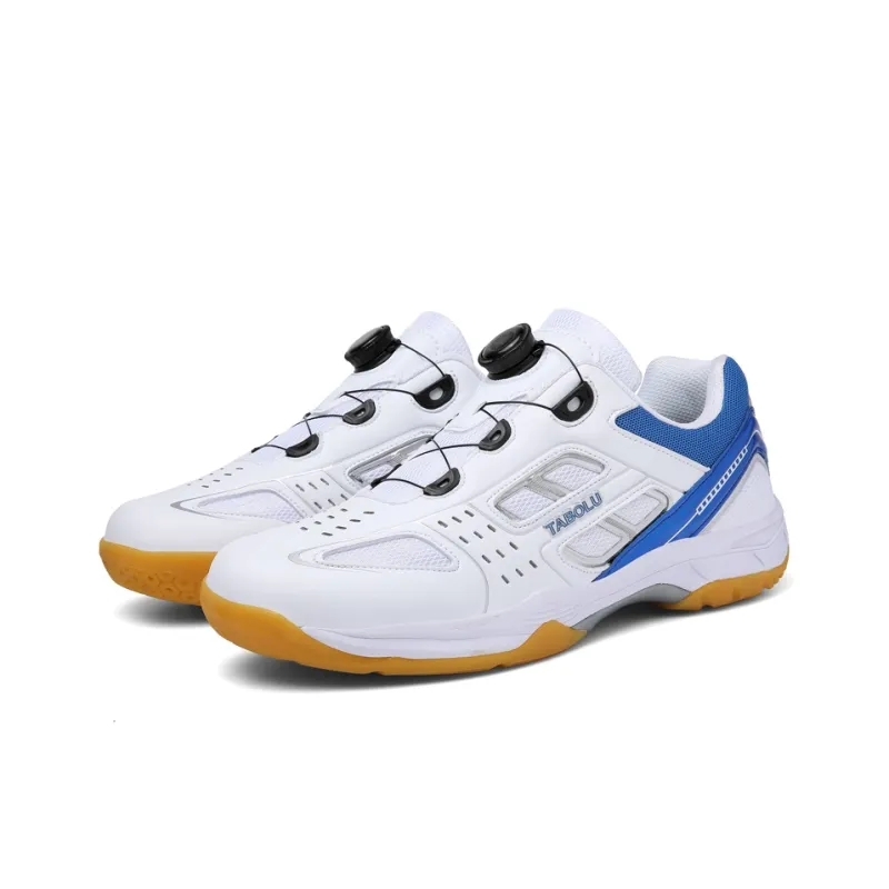 TABOLU Cushioned Slip-Resistant Lightweight Low-Top Badminton Shoes Unisex-9