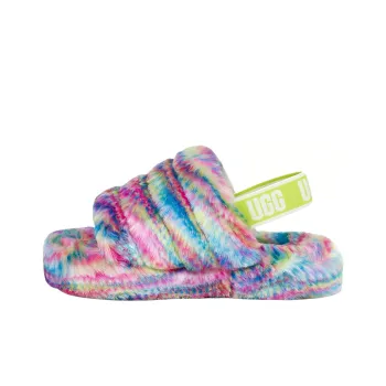 UGG FLUFF YEAH Stylish Sandals Women's Multicolor