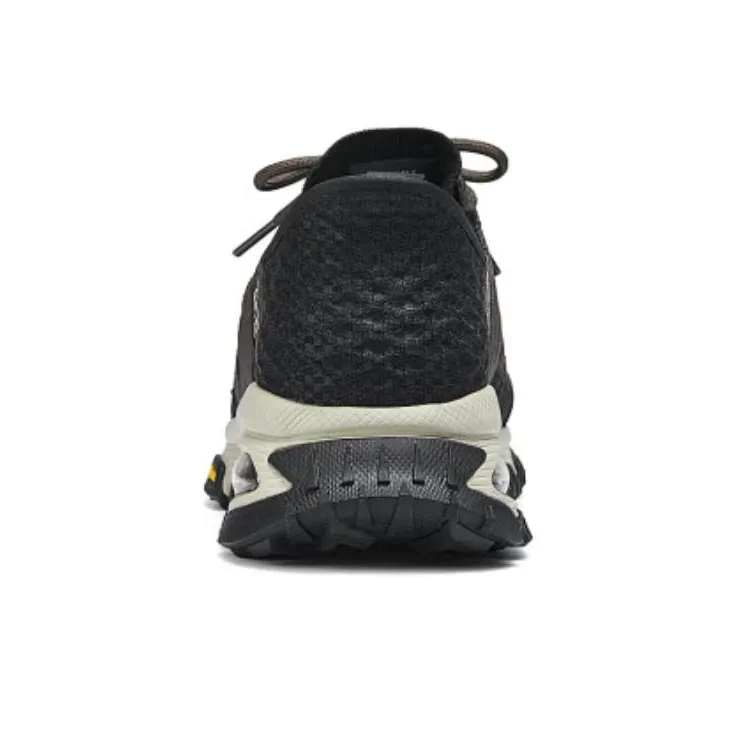 Skechers Breathable Lightweight Rebound Low Top Casual Running Shoes Men's Black-4